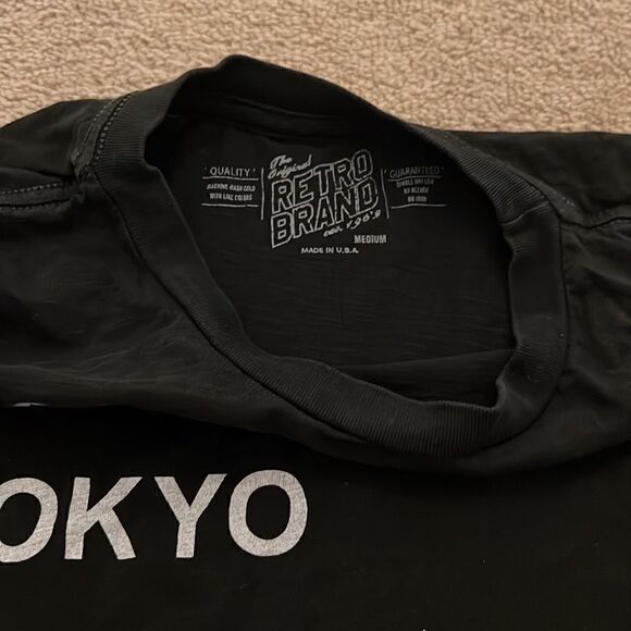 Retro Sport Medium Black City Tee - Picture 3 of 4